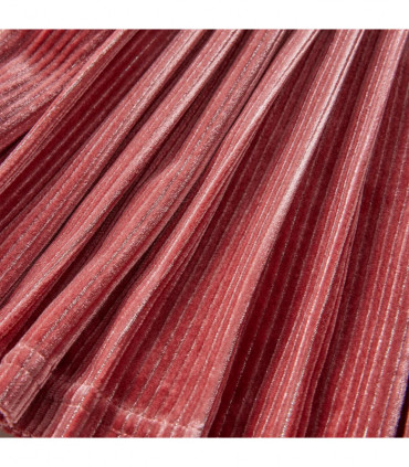 Kids' Pleated Skirt Medium Pink 140