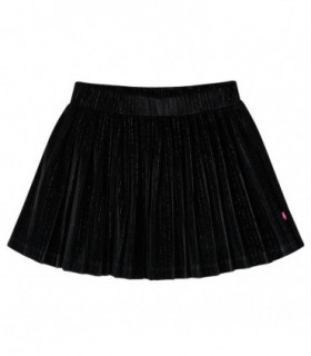Kids' Pleated Skirt with Lurex Black 116