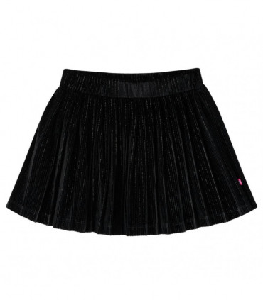 Kids' Pleated Skirt with Lurex Black 116