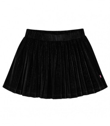 Kids' Pleated Skirt with Lurex Black 92