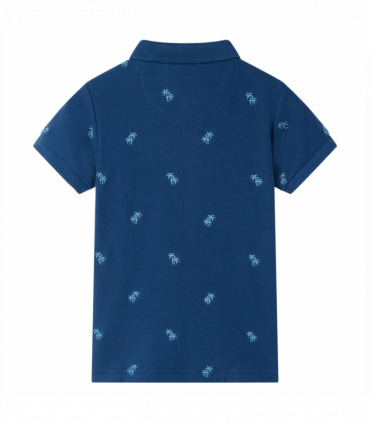 Kids' Polo Shirt Dark Blue 104