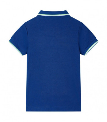 Kids' Polo Shirt Dark Blue 104