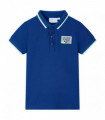 Kids' Polo Shirt Dark Blue 116