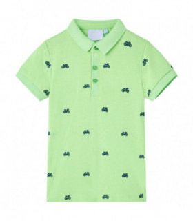Kids' Polo Shirt  Neon Green 92