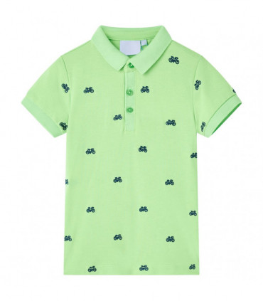 Kids' Polo Shirt  Neon Green 92