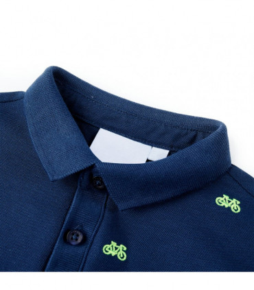 Kids' Polo Shirt Navy 116