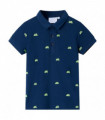 Kids' Polo Shirt Navy 128