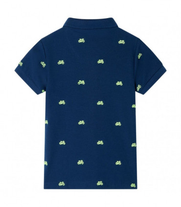 Kids' Polo Shirt Navy 128