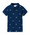 Kids' Polo Shirt Navy 92
