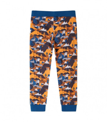 Kids' Pyjamas with Long Sleeves Cognac 128