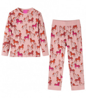 Kids' Pyjamas with Long Sleeves Light Pink 104