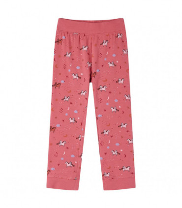 Kids' Pyjamas with Long Sleeves Old Pink 116