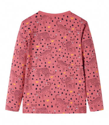 Kids' Pyjamas with Long Sleeves Old Pink 116