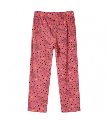 Kids' Pyjamas with Long Sleeves Old Pink 116