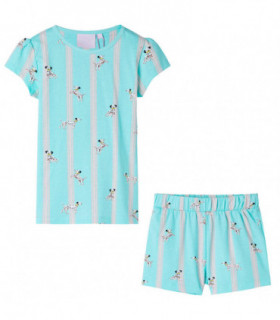 Kids' Pyjamas with Short Sleeves Ecru 104