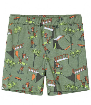 Kids' Pyjamas with Short Sleeves Light Khaki 104