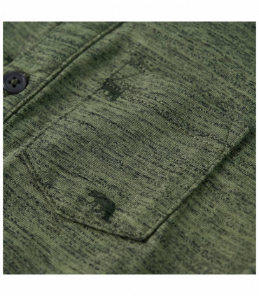 Kids' Shirt Khaki Melange 128