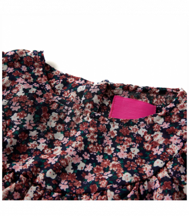 Kids' Shirt with Long Sleeves Dark Pink 104