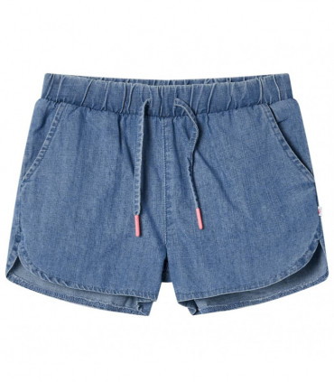 Kids' Shorts Denim Blue 140