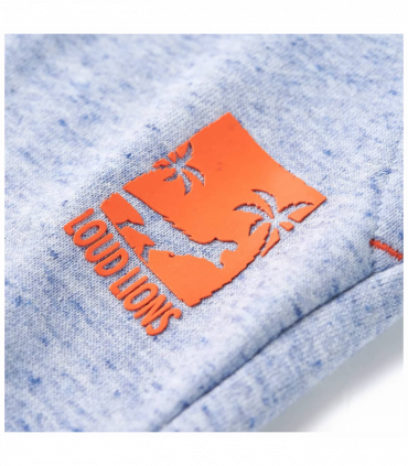 Kids' Shorts with Drawstring Blue Melange 116