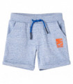 Kids' Shorts with Drawstring Blue Melange 128