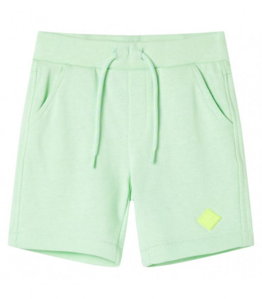 Kids' Shorts with Drawstring Bright Green 128