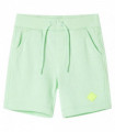 Kids' Shorts with Drawstring Bright Green 128