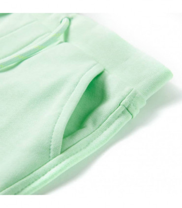 Kids' Shorts with Drawstring Bright Green 128