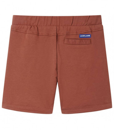 Kids' Shorts with Drawstring Brown 116