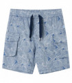 Kids' Shorts with Drawstring Dark Blue 104