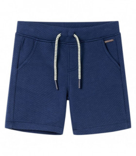 Kids' Shorts with Drawstring Dark Blue 104