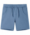 Kids' Shorts with Drawstring Dark Blue 128