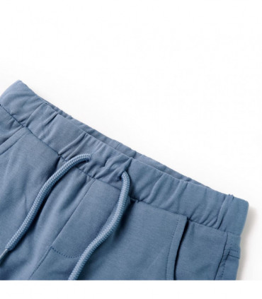 Kids' Shorts with Drawstring Dark Blue 128