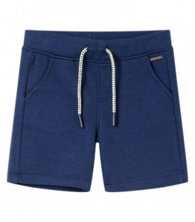 Kids' Shorts with Drawstring Dark Blue 128