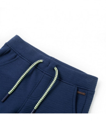 Kids' Shorts with Drawstring Dark Blue 128