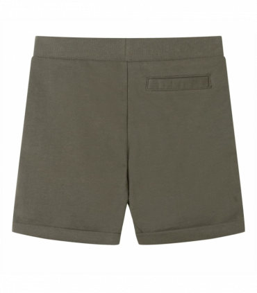 Kids' Shorts with Drawstring Dark Khaki 128