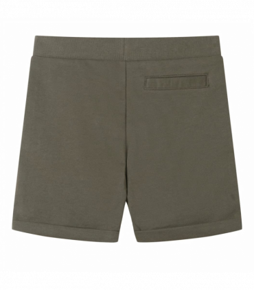 Kids' Shorts with Drawstring Dark Khaki 140