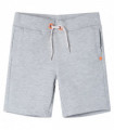 Kids' Shorts with Drawstring Grey 128