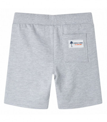 Kids' Shorts with Drawstring Grey 128