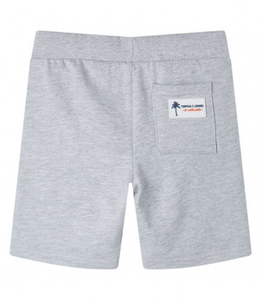 Kids' Shorts with Drawstring Grey 140