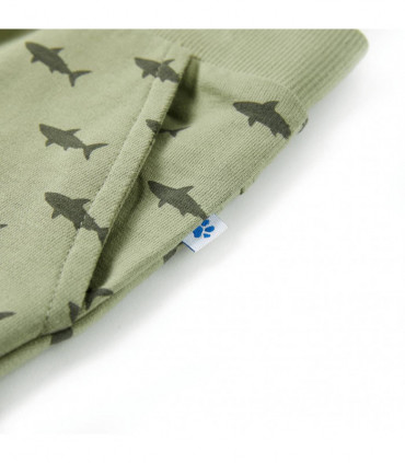 Kids' Shorts with Drawstring Light Khaki 116