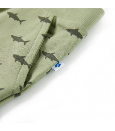 Kids' Shorts with Drawstring Light Khaki 128