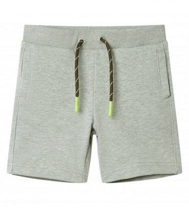 Kids' Shorts with Drawstring Light Khaki Melange 104