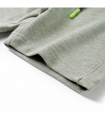 Kids' Shorts with Drawstring Light Khaki Melange 104