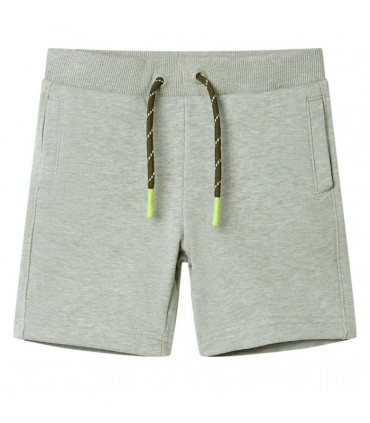 Kids' Shorts with Drawstring Light Khaki Melange 92