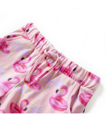 Kids' Shorts with Drawstring Light Pink 104