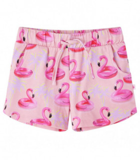 Kids' Shorts with Drawstring Light Pink 116