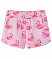 Kids' Shorts with Drawstring Light Pink 116