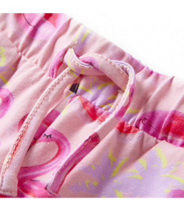 Kids' Shorts with Drawstring Light Pink 128