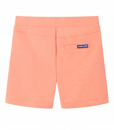 Kids' Shorts with Drawstring Neon Orange 140